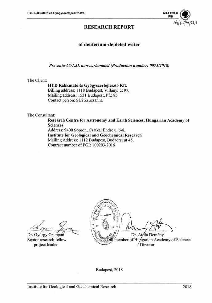 匈牙利国家科学院独立第三方检测报告 03